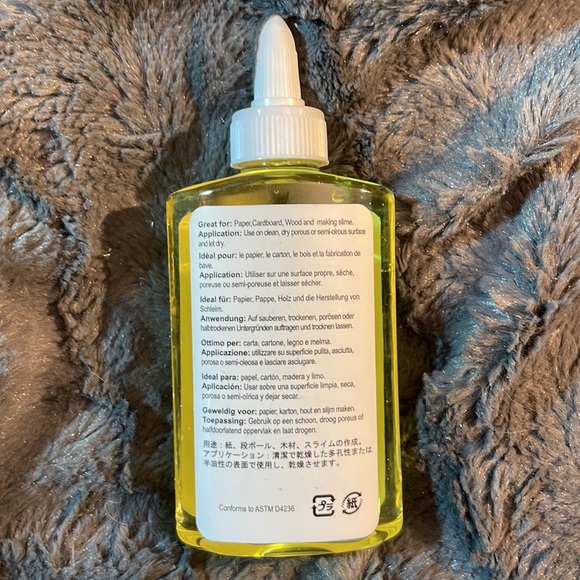 Washable transparent colour glue for crafts and school projects in 4 colours NIB - Picture 12 of 12